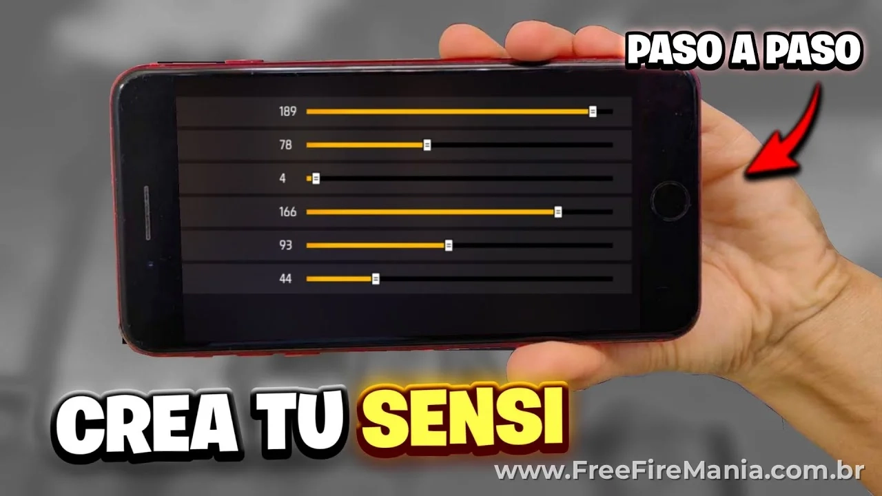 Cómo crear tu sensibilidad en Free Fire